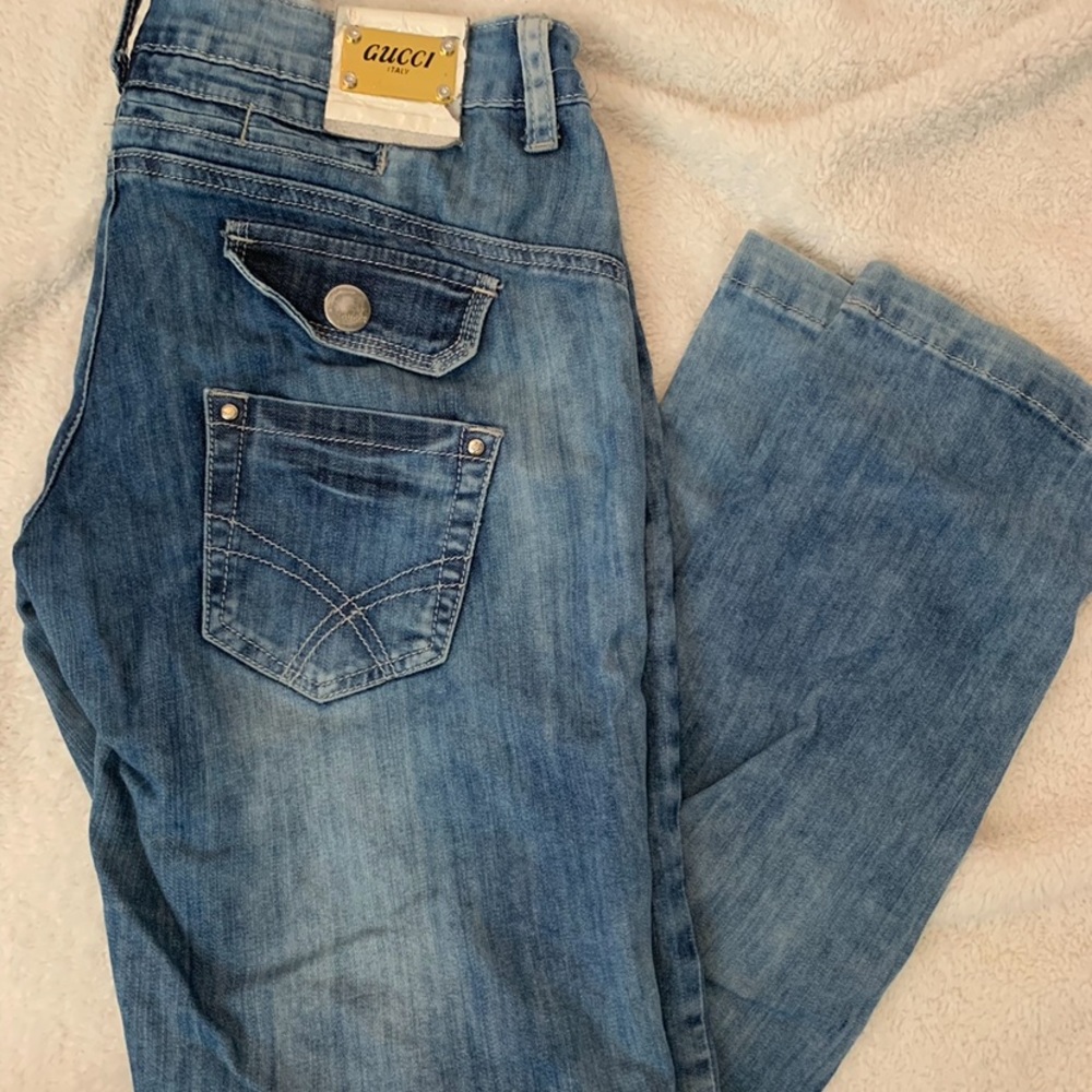 Y2K low-rise Gucci Jeans